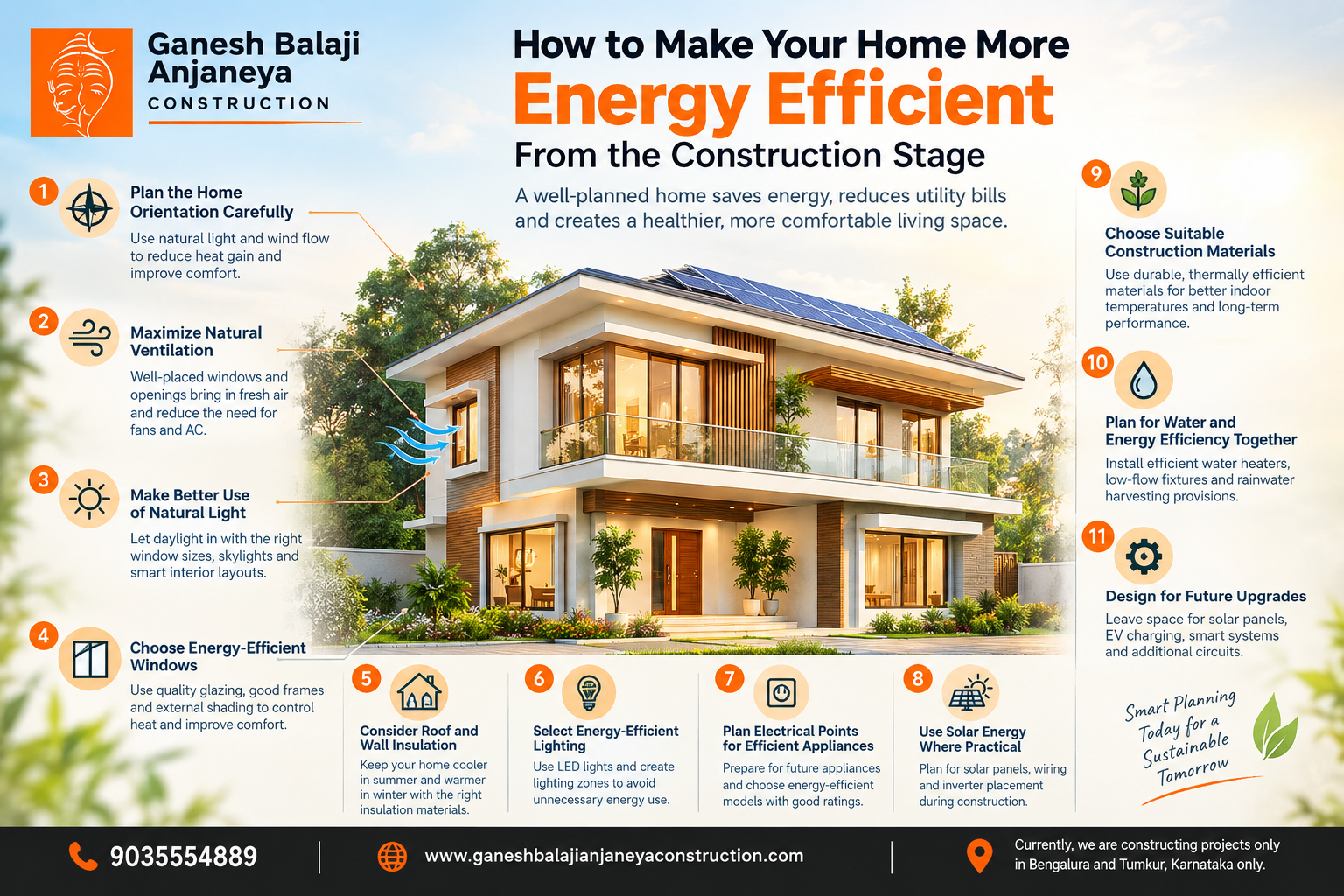 How to Make Your Home More Energy Efficient From the Construction Stage